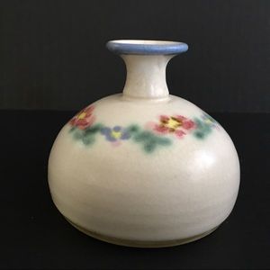 Clouds Folsom Mini Ikebana Vase Vintage 1989 2.5” Tall